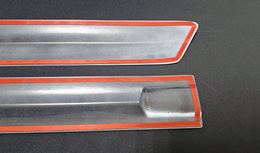 Молдинги на двери для LADA Granta FL (седан) 2018- крашеные в цвет 221 (ледниковый белый)